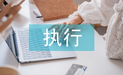 執(zhí)行工作報(bào)告